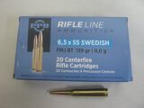 Prvi Ammo 6.5x55mm Swedish Mauser 139gr FMJ 20/Box