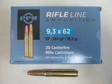 Prvi Partizan Ammo 9.3×62 285gr SP 20/Box