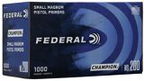 FEDERAL PRIMER SMALL PISTOL MAGNUM #200 1000/Box