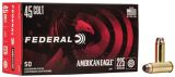 FEDERAL AMMO 45 COLT 225g JSP AM.-EAGLE 50/Box