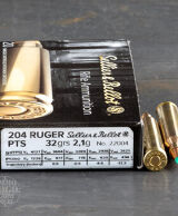 204 ruger 32 gr pts
