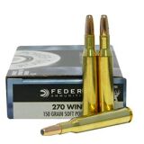 Federal Power-Shok 270 Winchester 150 Grain Round Nose Soft Point Box of 20