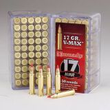 Hornady Hornady 17hmr Rimfire Varmint Express Ammo 17 HMR, V-Max, 17 Grains, 2550 fps, 50 Rounds, Boxed