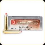 Hornady Hornady LEVERevolution Rifle Ammo 444 MARLIN, FTX, 265 Grains, 2325 fps