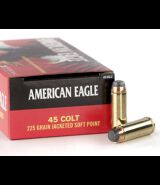 American Eagle Federal American Eagle Pistol Ammo 45 Colt 225Gr Jacketed SP 50ct