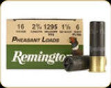 Remington - 16 Ga 2.75" - 1 1/8oz - Shot 6 - Pheasant Loads - 25ct - 20054