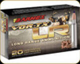Barnes - 6.5 Creedmoor - 127 Gr - VOR-TX Long Range - LRX Boat Tail - 20ct - 28986