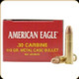 Federal - 30 Carbine - 110 Gr - American Eagle - Full Metal Jacket - 50ct - AE30CB
