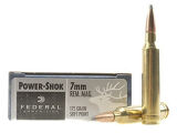 Federal 7mm Rem Mag 175gr, Power-Shok 20 Rds
