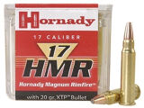 Hornady 17 HMR, 20gr XTP JHP, Box of 50