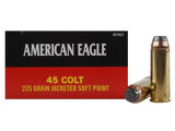 American Eagle 45LC 225gr Jacketed Soft Point, Box of 50
