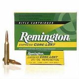 Remington Core-Lokt .25-06 Remington 20 Rds 120 Grain PSP