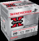 Winchester 28 Ga Super-X 2 3/4", 5/8 oz, #7, 25 Rnds