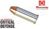 Hornady 44 Special Critical Defense 165 Grain FTX Box of 20 #90700