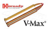 Hornady 22WMR V-Max, Polymer Tipped 30 Grain Box of 50 #83202