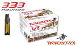 Winchester 22LR 333 Value Pack, 36 Grain JHP High Velocity, 1280 FPS, 333 Round Box #22LR333HP
