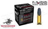 Winchester 22LR M-22 HV, 40 Grain FMJ, Box of 500 #S22LRT