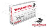 Winchester 5.56x45 White Box, FMJ 55 Grain Box of 20 or 500 Rounds for $393.25 #Q3131