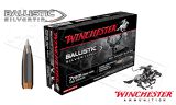 Winchester 7mm Rem Mag Ballistic Silvertip, Polymer Tipped 150 Grain Box of 20 #SBST7