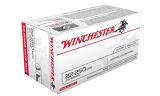 Winchester 22-250 Rem White Box, JHP 45 Grain Box of 40 #USA222502