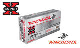 Winchester 22-250 Rem Super X, Jacketed Soft Point 55 Grain Box of 20 #X222501