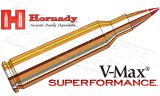 Hornady 22-250 Rem Superformance, V-Max 50 Grain Box of 20 #83366