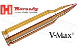 Hornady 22-250 Rem V-Max 55 Grain Box of 20 #8337
