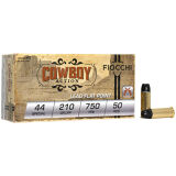 Fiocchi Cowboy Action Ammunition - 44 Special, 210 gr, LFP, 750 fps, Model 44SCA