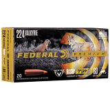 Federal Varmint & Predator 224 Valkyrie, 60 gr, NBT Ammunition