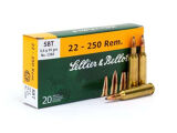 Sellier & Bellot 22-250 REM 55 gr SP 20 Rounds
