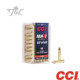 CCI Maxi-Mag .22WMR 40gr. TMJ 500rds
