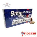 Fiocchi 9mm 115gr. FMJ 50rds