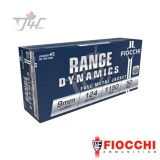 Fiocchi 9mm 124gr FMJ 1000rds