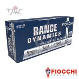 Fiocchi 9mm 124gr FMJ 50rds