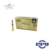 PPU Match 6.5×55 Swedish 120gr. HP BT 20rds