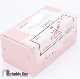 7.62x25mm Tokarev, FMJ, Laquered Steel Case, Corrosive, 40rds Box