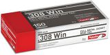 Aguila Rifle Ammo - 308 Win, 150gr, Full Metal Jacket Boat Tail, 20rds Box