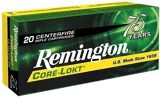 Remington Core-Lokt Centerfire Rifle Ammunition - 25-06 Rem, 100Gr, Core-Lokt, PSP, 20rds Box