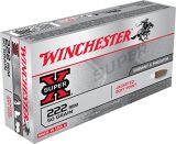Winchester Super-X Power-Point Rifle Ammunition - 222 Rem, 50Gr, JSP, 20rds Box