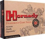 Hornady Dangerous Game Rifle Ammo - 9.3x62mm, 286Gr, InterLock SP-RP, 20rds Box
