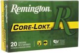 Remington Core-Lokt Centerfire Rifle Ammo - 25-06 Rem, 120Gr, Core-Lokt, PSP, 20rds Box