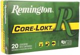 Remington Core-Lokt Centerfire Rifle Ammo - 270 Win, 130Gr, Core-Lokt, Pointed Soft Point, 20rds Box