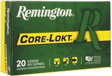 Remington Core-Lokt Centerfire Rifle Ammunition - 338 Win Mag, 225Gr, Core-Lokt, PSP, 20rds Box