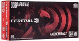338 Lapua Mag, 250Gr, Jacketed Soft Point, 20rds Box