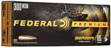 Federal Premium Rifle Ammo - 300 WSM, 185Gr, Berger Hybrid Hunter, 20rds Box
