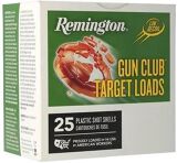 Remington Gun Club Low Recoil Target Loads Shotgun Ammo - 12Ga, 2-3/4", 2-1/2 DE, 1oz, #8, 250rds Case, 1150fps