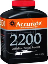 Accurate A22001 2200 Smokeless Propellant Rifle Powder, 1 lb