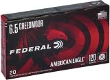 Federal American Eagle Rifle Ammo - 6.5 Creedmoor, 120gr, OTM, 20rds Box