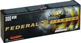 Federal P300WSMTC1 Premium Trophy Copper Rifle Ammo 300 WSM, T-Copper 180 Grains, 2960 fps, 20, Boxed
