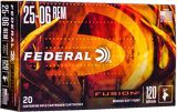Federal Fusion Rifle Ammo - 25-06 Rem, 120Gr, Fusion, 20rds Box